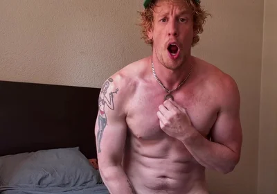 Filling My Jock with Cum and Eating It