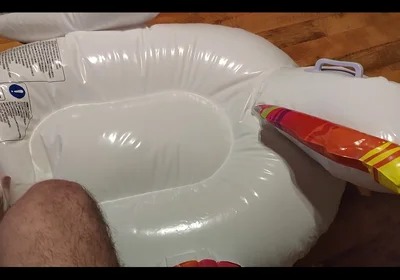 Deflating My Inflatable Unicorn with My Feet