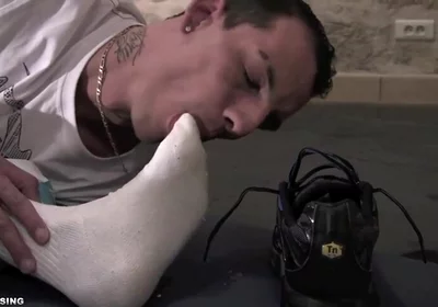 French chav boys socks sneaker cuming