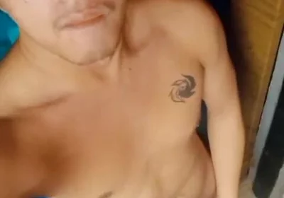 Asian Twink Boy Outdoor Wanking