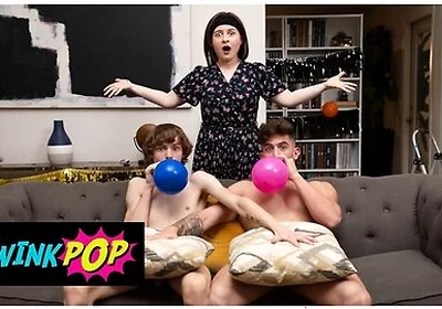 Spikey Dee Cant Blow Any Balloons So Trevor Brooks Shows Him How To Blow Like A Pro
