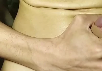Young twink pours himself with cum