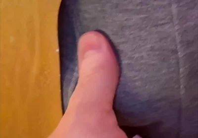 Massive Cock Gloryhole Tongue Makes Him Cum Twice