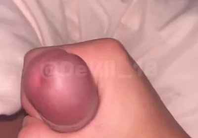 Hot 18 Year Old Boy Masturbates with His Hairy Cock Until He Cums Juicy and Plays with His Cum
