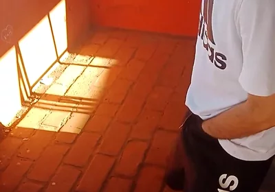 Playing with Him in Shorts
