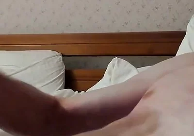 It's my first time cumming, so my whole belly is covered in cum