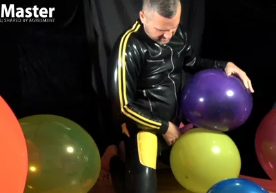 Looning Balloon Play No Pop Then Pops