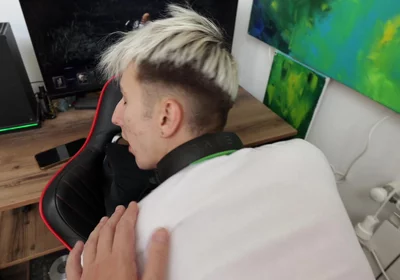 Stepdad Fucked a Cute Twink in the Mouth and Hole, Filling It with Sperm