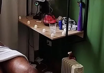 Camera Image of Bear on Massage.