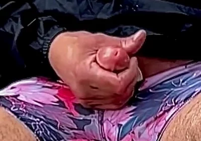 I'm Cumming on the Beach and Collect All the Ejaculation in a Bowl