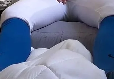 Alpha Baseball Player Jockdad87 Shoots a His Jock Cum in His Blue Gear
