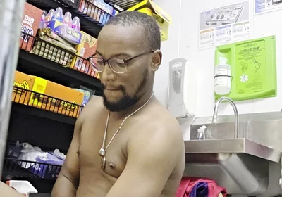 Jerking off at My Second Job