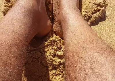 Ladysilva on the Beach in Panties