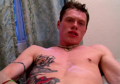 Jerking with Sexy Young Aaron