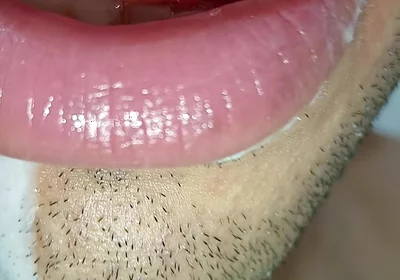 I Love Cum in My Mouth, Tongue Long Tongue, Kiss, Six Pack, Fitness Gym, Submissive, Women's Lingerie