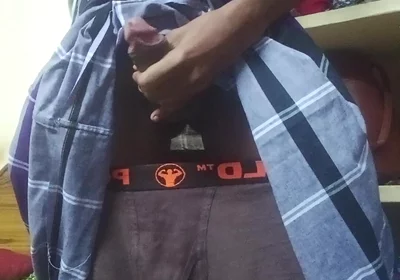 Desi Teen Boy Cumshot and Jerk off in Home.