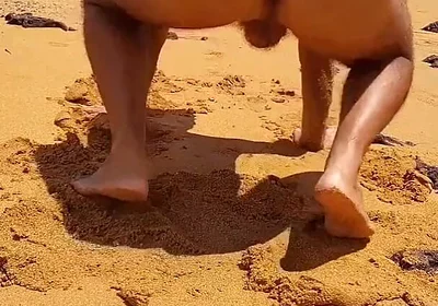 Ladysilva Hot Ass on the Beach