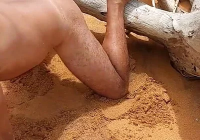 Ladysilva Showing off Her Tanned Butt with a Very Sexy Tan Line on the Beach