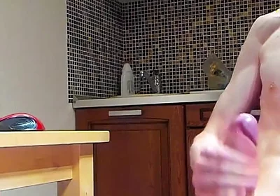 Big Eruption Floods My Balls With Cum