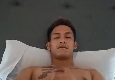 Sexy Asian Guy Hotel Wanking