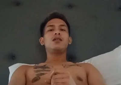 Sexy Asian Guy Hotel Wanking